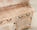 Country English Cerused Limed Oak Welsh Cupboard Dresser