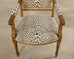 Pair of French Louis XVI Style Carved Beech Armchairs