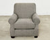 Ralph Lauren Herringbone Upholstered Lounge Chair for Henredon