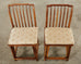 Set of Four Chinese Provincial Spindleback Elm Dining Chairs