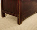 Chinese Red Lacquer Cabinet with Display Shelf