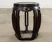 Pair of Chinese Export Hardwood Garden Stools or Drink Tables
