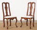 Pair of Chinoiserie Decorated Queen Anne Style Dining Chairs