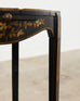 19th Century English Chinoiserie Revival Lacquered Drinks Table