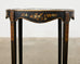 19th Century English Chinoiserie Revival Lacquered Drinks Table