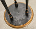 20th C. English Chinoiserie Ebonized Gilt Tripod Drinks Table