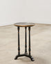 20th C. English Chinoiserie Ebonized Gilt Tripod Drinks Table
