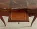 English Chinoiserie Decorated Queen Anne Vanity Dressing Table