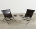 Pair of Antonio Citterio for Flexform Timeless Scissor Chairs