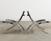 Pair of Antonio Citterio for Flexform Timeless Scissor Chairs