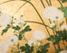 Japanese Edo Four Panel Screen Flowering White Chrysanthemums