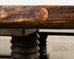 Monumental Charles Dudouyt Attributed French Oak Corkscrew Dining Table