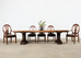 Set of Ten English Hepplewhite Style Walnut Dining Chairs