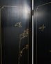 Chinese Export Four Panel Carved Soapstone Coromandel Screen