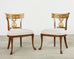Set of Fourteen Nancy Corzine Neoclassical Cornell Dining Chairs
