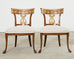 Set of Fourteen Nancy Corzine Neoclassical Cornell Dining Chairs