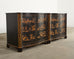 Nancy Corzine Chinoiserie Marble Top Sideboard Dresser Server