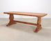 Country French Provincial Oak Farmhouse Dining Table 7Ft