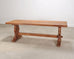 Country French Provincial Oak Farmhouse Dining Table 7Ft