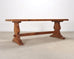 Country French Provincial Oak Farmhouse Dining Table 7Ft