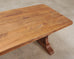 Country French Provincial Oak Farmhouse Dining Table 7Ft