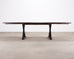 Christian Liaigre Style Ebony Oak Courier Dining Table 9.5 Ft