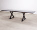 Christian Liaigre Style Ebony Oak Courier Dining Table 9.5 Ft