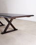 Christian Liaigre Style Ebony Oak Courier Dining Table 9.5 Ft