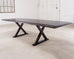 Christian Liaigre Style Ebony Oak Courier Dining Table 9.5 Ft