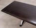 Christian Liaigre Style Ebony Oak Courier Dining Table 9.5 Ft