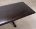 Christian Liaigre Style Ebony Oak Courier Dining Table 9.5 Ft
