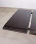 Christian Liaigre Style Ebony Oak Courier Dining Table 9.5 Ft