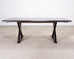 Christian Liaigre Style Ebony Oak Courier Dining Table 9.5 Ft