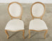 Set of Six Country French Provincial Style Dining Chairs