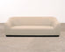 Eric Jourdan for Ligne Roset Snowdonia Cream Modernist Sofa