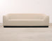 Eric Jourdan for Ligne Roset Snowdonia Cream Modernist Sofa