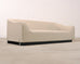 Eric Jourdan for Ligne Roset Snowdonia Cream Modernist Sofa