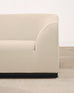 Eric Jourdan for Ligne Roset Snowdonia Cream Modernist Sofa
