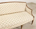 19th C. English Georgian Neoclassical Painted Cabriole Sofa
