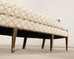 19th C. English Georgian Neoclassical Painted Cabriole Sofa