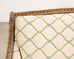 19th C. English Georgian Neoclassical Painted Cabriole Sofa