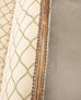19th C. English Georgian Neoclassical Painted Cabriole Sofa