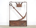 British Crown & Anchor Iron Hanging Tavern or Pub Sign
