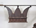 British Crown & Anchor Iron Hanging Tavern or Pub Sign