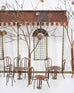 C. Jeré Attrib. Brass Parisian Café Bistro Wall Sculpture