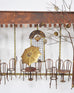 C. Jeré Attrib. Brass Parisian Café Bistro Wall Sculpture