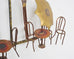 C. Jeré Attrib. Brass Parisian Café Bistro Wall Sculpture