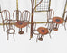 C. Jeré Attrib. Brass Parisian Café Bistro Wall Sculpture