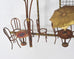 C. Jeré Attrib. Brass Parisian Café Bistro Wall Sculpture