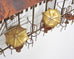 C. Jeré Attrib. Brass Parisian Café Bistro Wall Sculpture